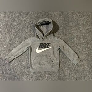 Nike Kids Charcoal Gray Hoodie 2T